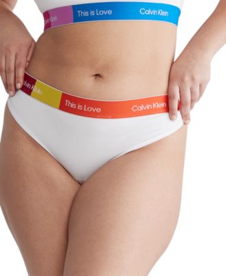 Calvin klein plus size boyshorts best sale