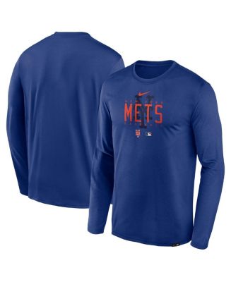 Men's Nike Royal New York Mets Authentic Collection Team Logo Legend ...