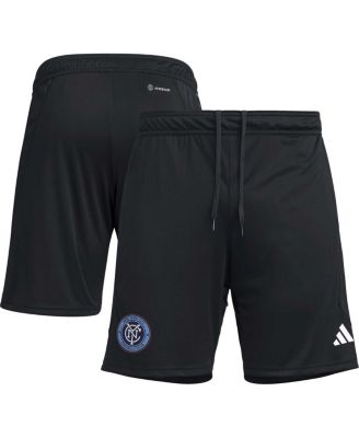 Men's Black New York City FC 2023 On-Field AEROREADY Training Shorts