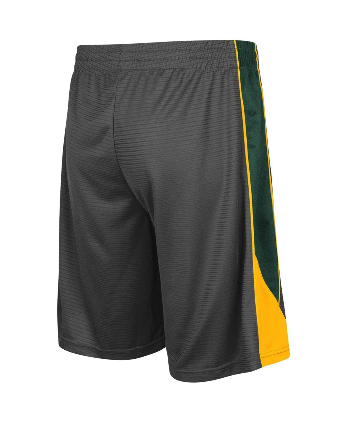 Colosseum Charcoal Wyoming Cowboys Turnover Shorts In Charcoal