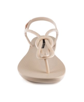 Women's Trendy T-strap Flat Sandals