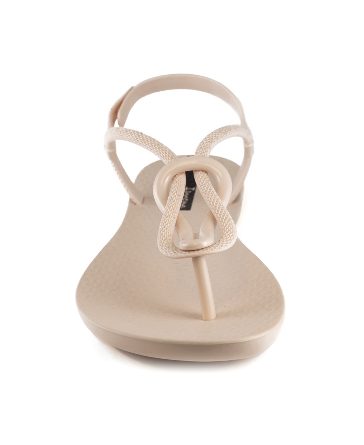 Ipanema Women's Trendy T-strap Flat Sandals - Beige