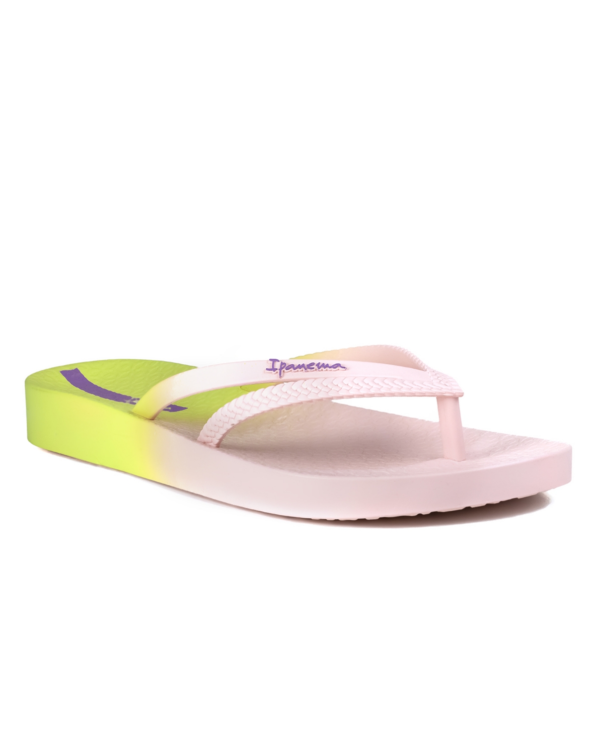 Ipanema Women's Bossa Soft Chic Flip-flop Sandals Women's Shoes In Pink/green