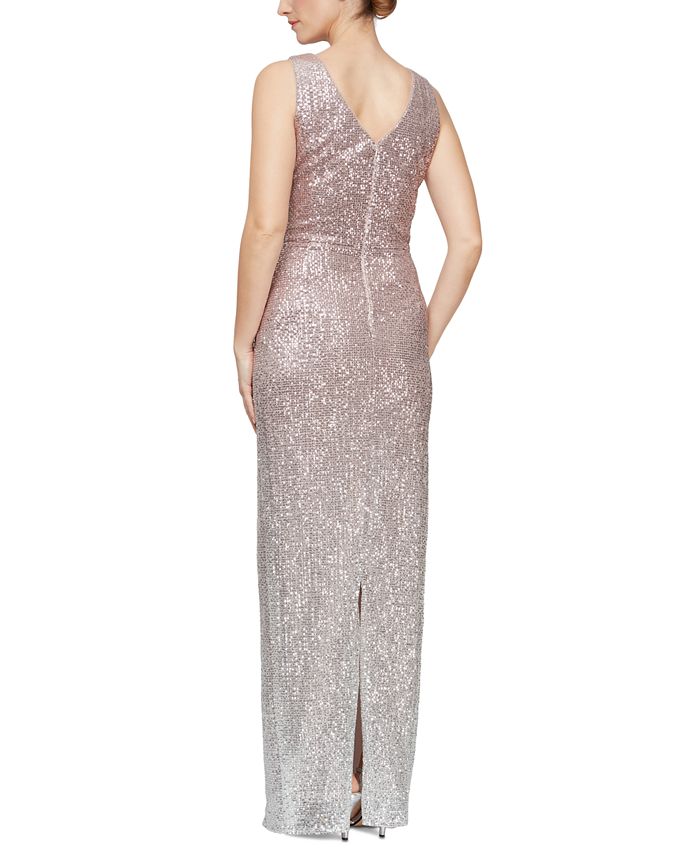 Ombre sequin gown hotsell