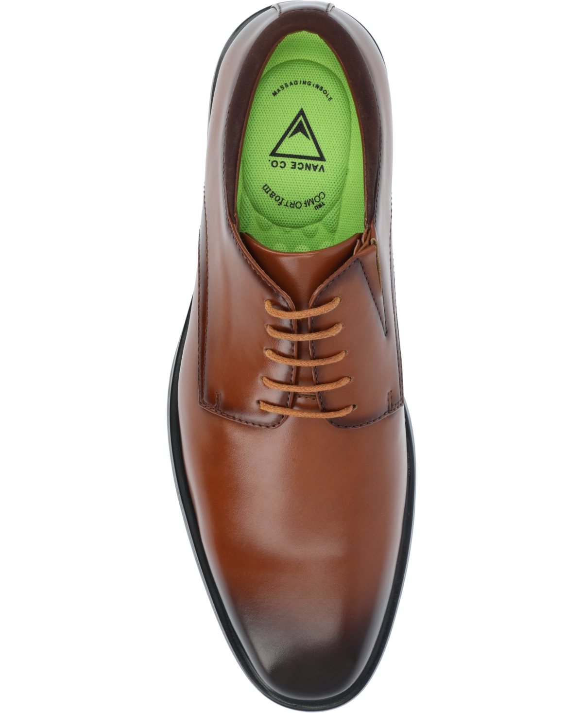 Vance Co. Men's Kimball Plain Toe Dress Shoes