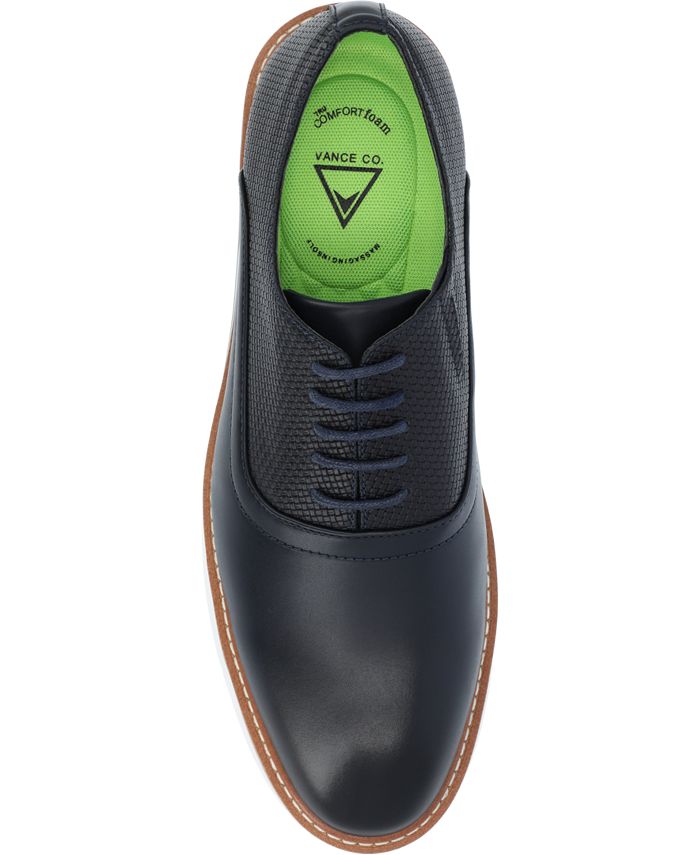 Vance Co. Men's er Plain Toe Hybrid Dress Shoes Macy's