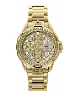 Versus Versace - Men's 6E Arrondissement Gold Ion Plated Bracelet Watch 46mm
