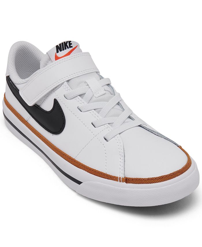 Nike Little Kids Court Legacy Adjustable Strap Closure Casual Sneakers from  Finish Line - Macy's