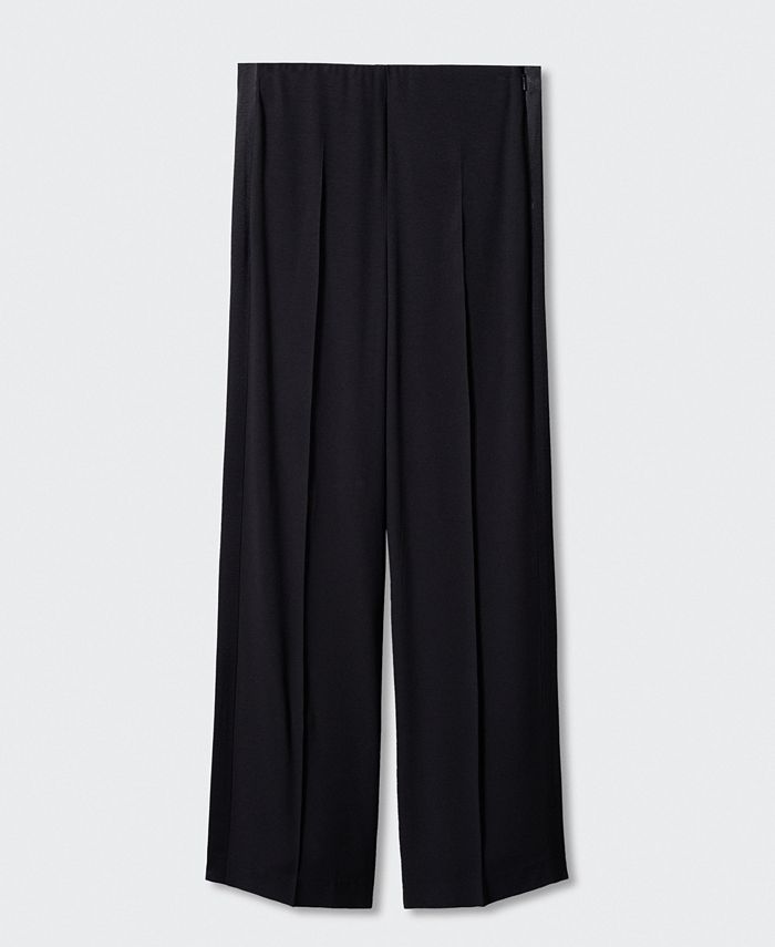 MANGO Women's Wide Leg Suit Pants Macy's