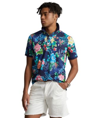 Ralph lauren floral polo shirt best sale