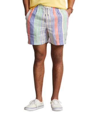 Polo Ralph Lauren - Men's 6-Inch Polo Prepster Striped Linen Shorts