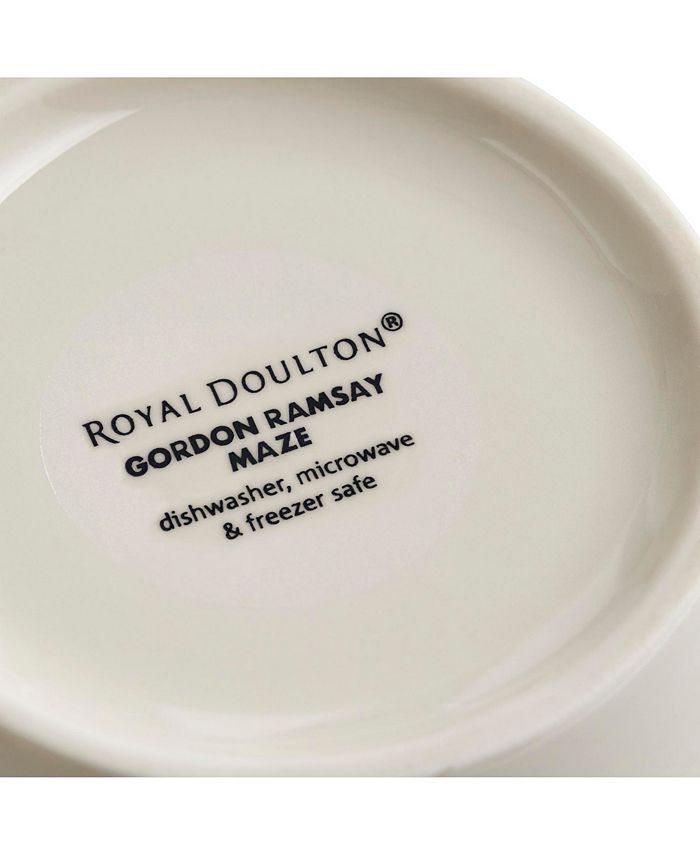 Royal Doulton Maze Denim Line Mug 13.oz, Set of 4 Macy's