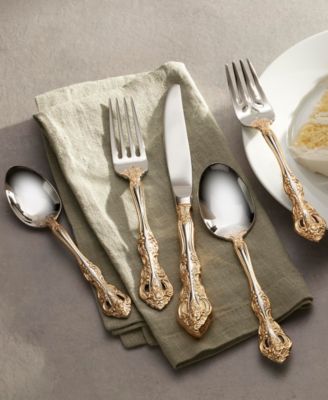Golden Michelangelo 5 Piece Place Setting