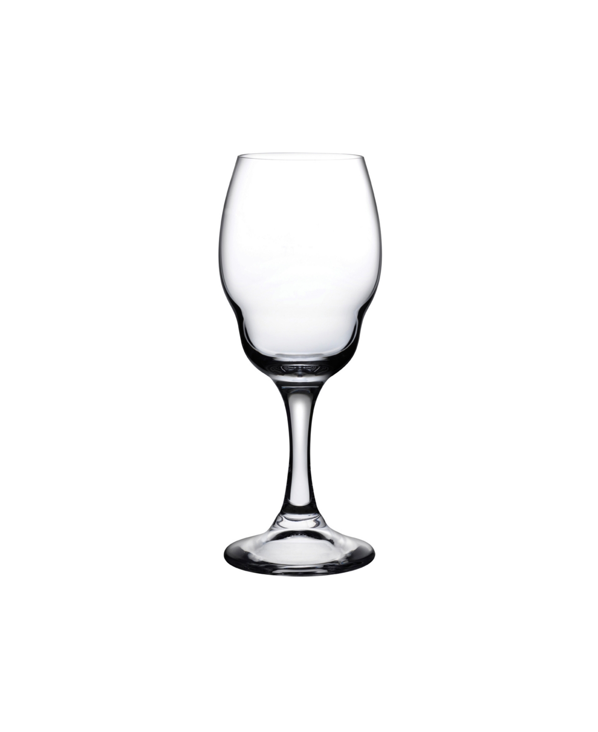 Nude Glass Heads Up White Wine Glass Set, 2 Piece In Clear