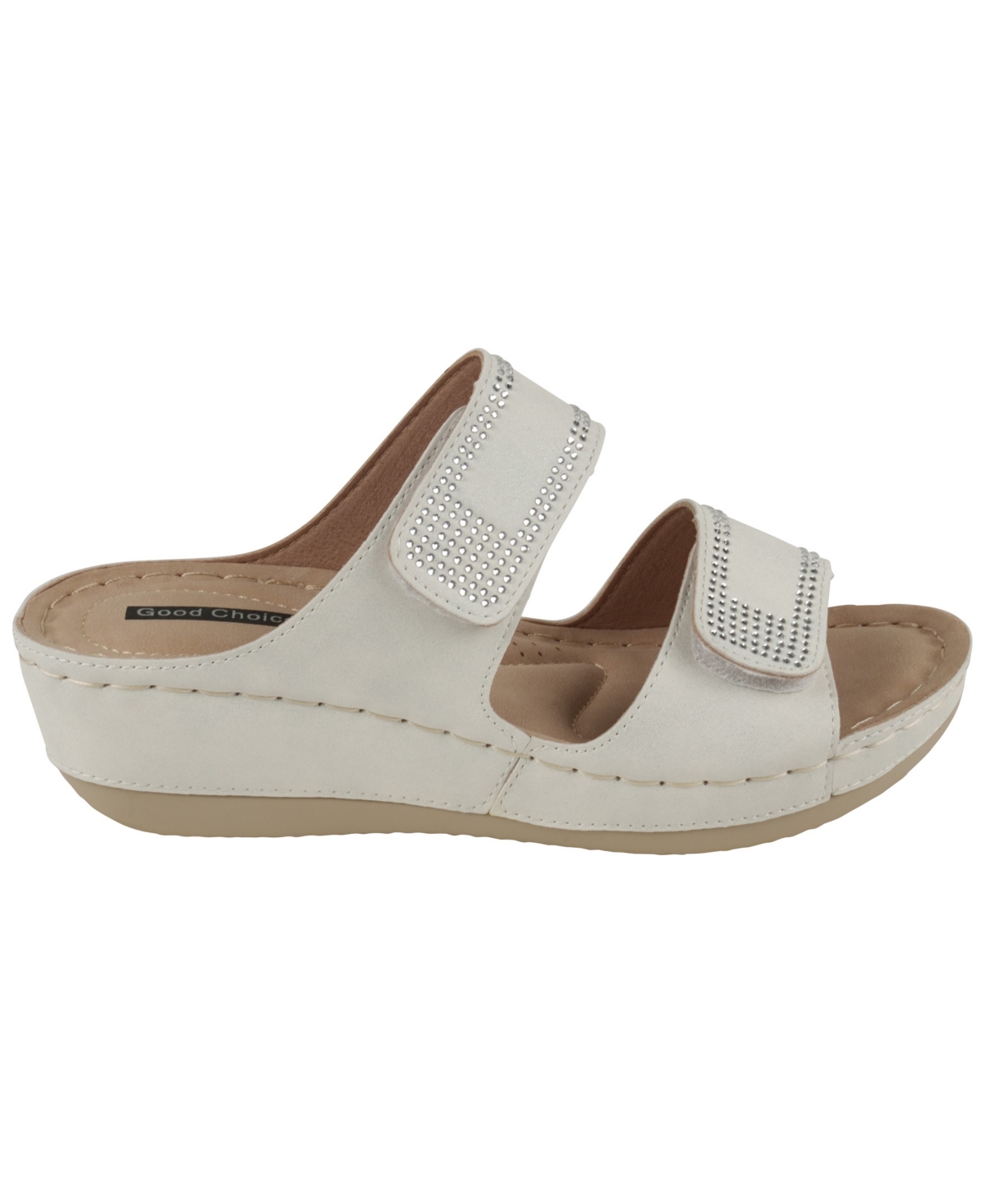 Gc Shoes Women's Rea Embellished Wedge Sandals
