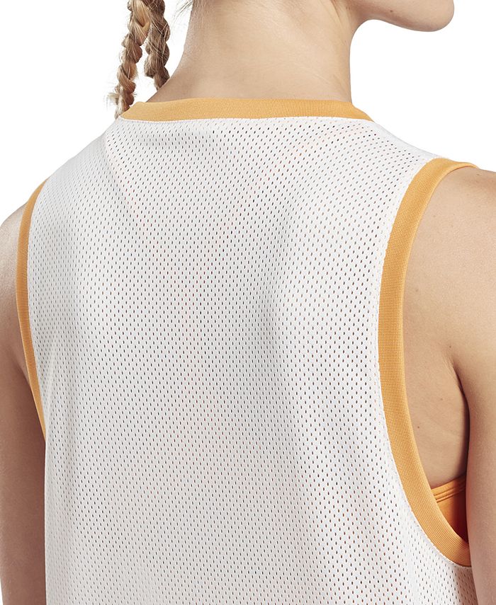 Reebok Women's Work Out Ready Mesh Jersey Tank Top Macy's