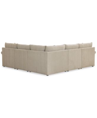 CLOSEOUT! Wrenley 102" 5-Pc. L-Shape Modular Sectional Sofa