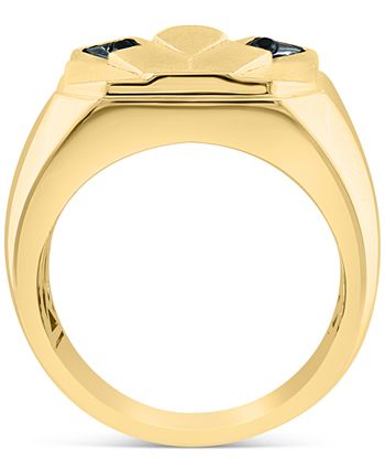Men's Lion Head Ring In 14k Gold Or Platinum - DaVinci Emporium - Foto 11