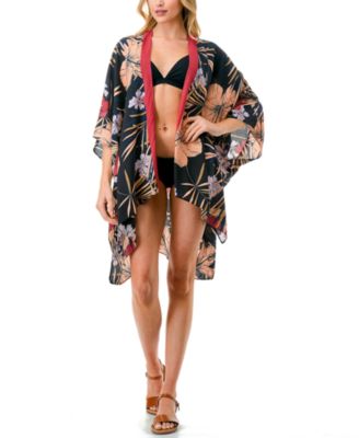 Floral Kimono Cover Up