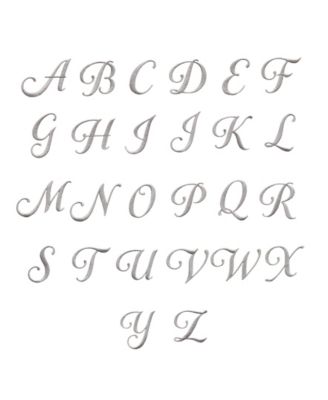 Linum Font Monogrammed Luxury 100% Turkish Cotton Novelty 2-Piece Hand Towels, 16" x 30"