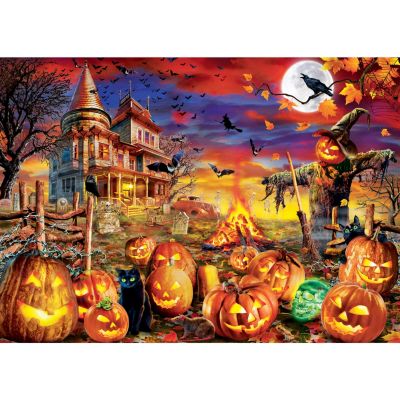 MasterPieces Glow in the Dark All Hallows Eve 500 Piece Jigsaw Puzzle