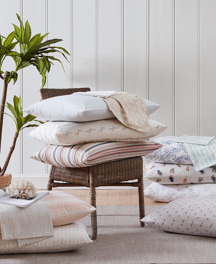 Tommy Bahama Home Tommy Bahama Pineapple Pinstripe Cotton Percale 4 Pc