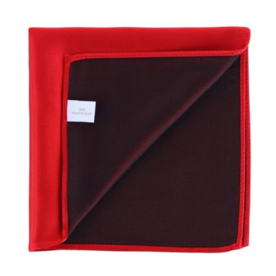 Men's Sutton Solid Color 13 Inch Silk Pocket Square