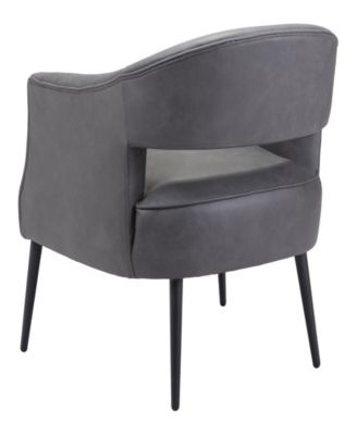30" Steel, Polyester Berkeley Boho Chic Accent Chair