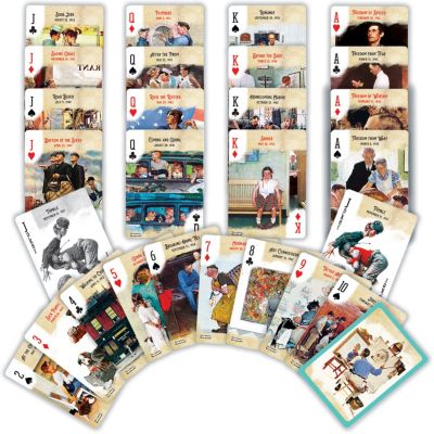 MasterPieces - Norman Rockwell Playing Cards - 54 Card Deck