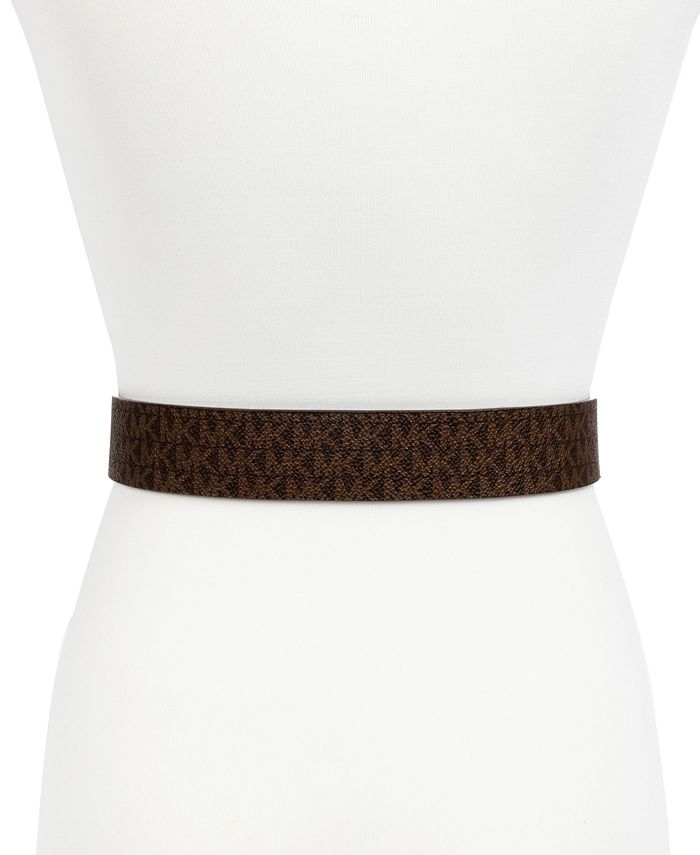 Reversible Logo and Leather Waist Belt