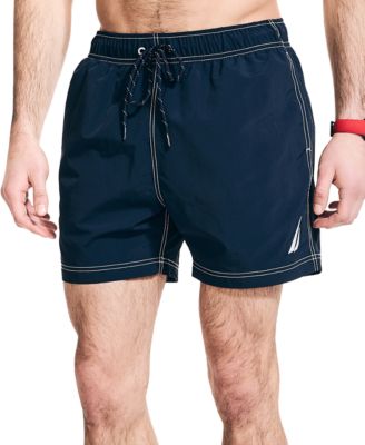 Nautica - Men's Quick Dry Nylon 5" Swim Trunks
