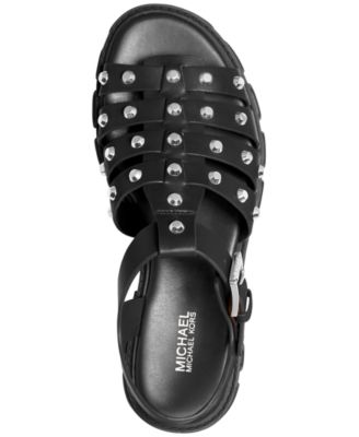 【Michael Kors】☆サンダル☆ Jagger Studded Leather Sandal Jagger Studded Leather Sandal | Michael Kors [US]