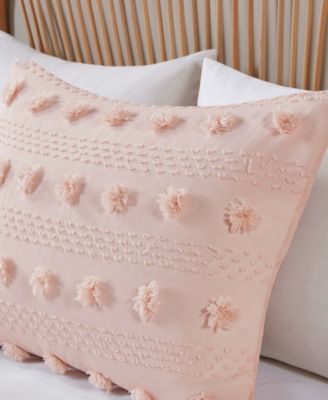 Lucy Clip Jacquard 3-Piece Comforter Set, Full/Queen