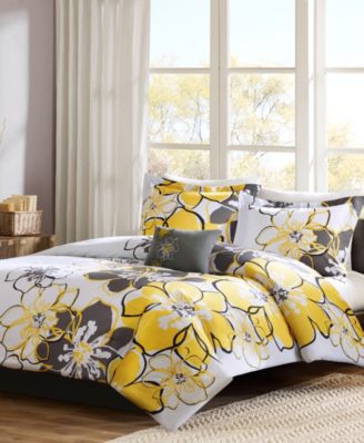 Allison Printed 4-Piece Comforter Set, King/California King