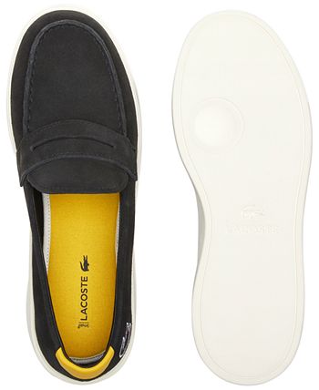 Lacoste penny loafers deals