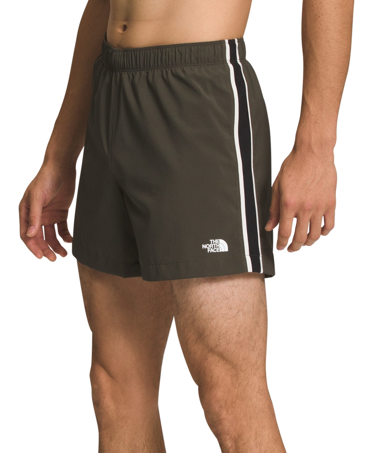 The North Face Mens Elevation Short In New Taupe Green