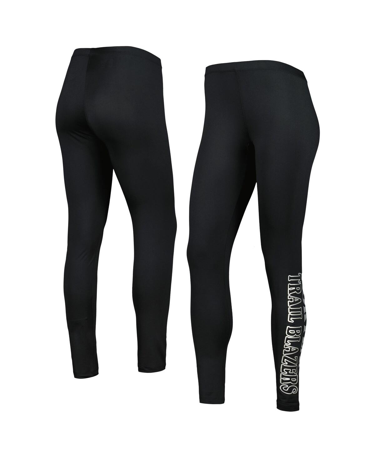 G-iii 4her By Carl Banks Black Portland Trail Blazers Stadium Leggings In Black