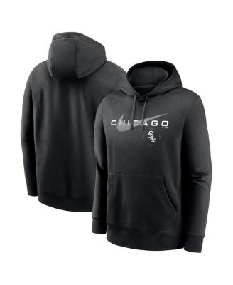 Men's Black Chicago White Sox Big and Tall Over Arch Pullover Hoodie