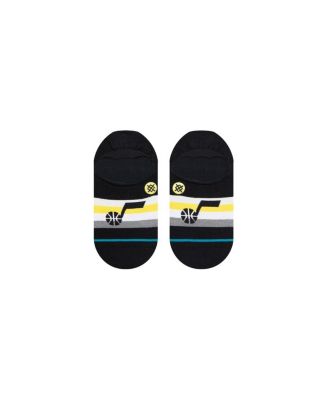 Men's and Women's Utah Jazz Stripe No Show Socks