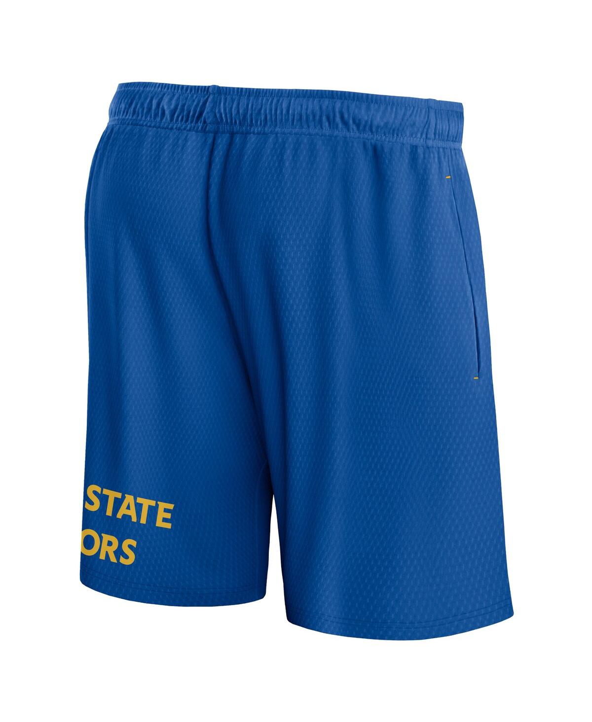 Men's FanaticsGolden State Warriors Free Throw Mesh Shorts - Royal