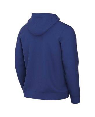 Men's Royal Philadelphia 76ers 2022/23 Spotlight On-Court Practice Performance Pullover Hoodie