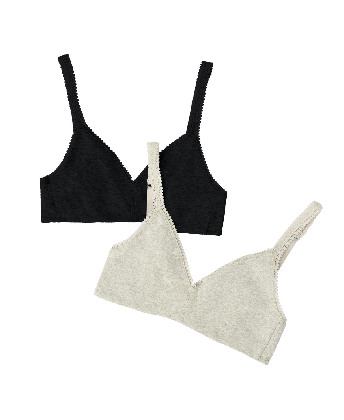 ON GOSSAMER WOMEN'S COTTON BRALETTE, PACK OF 2 010404P2 