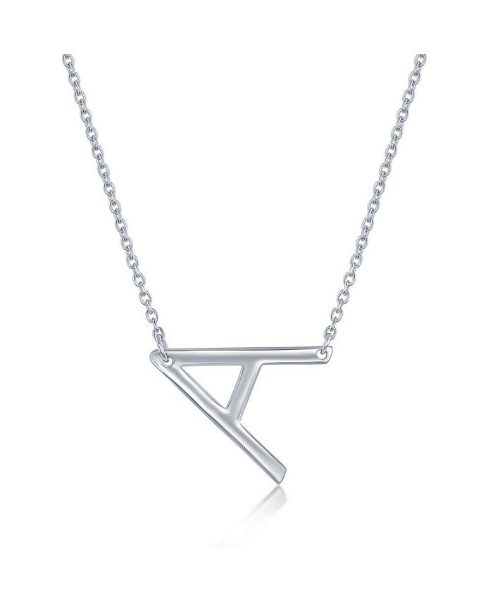 Initial necklace sales macys