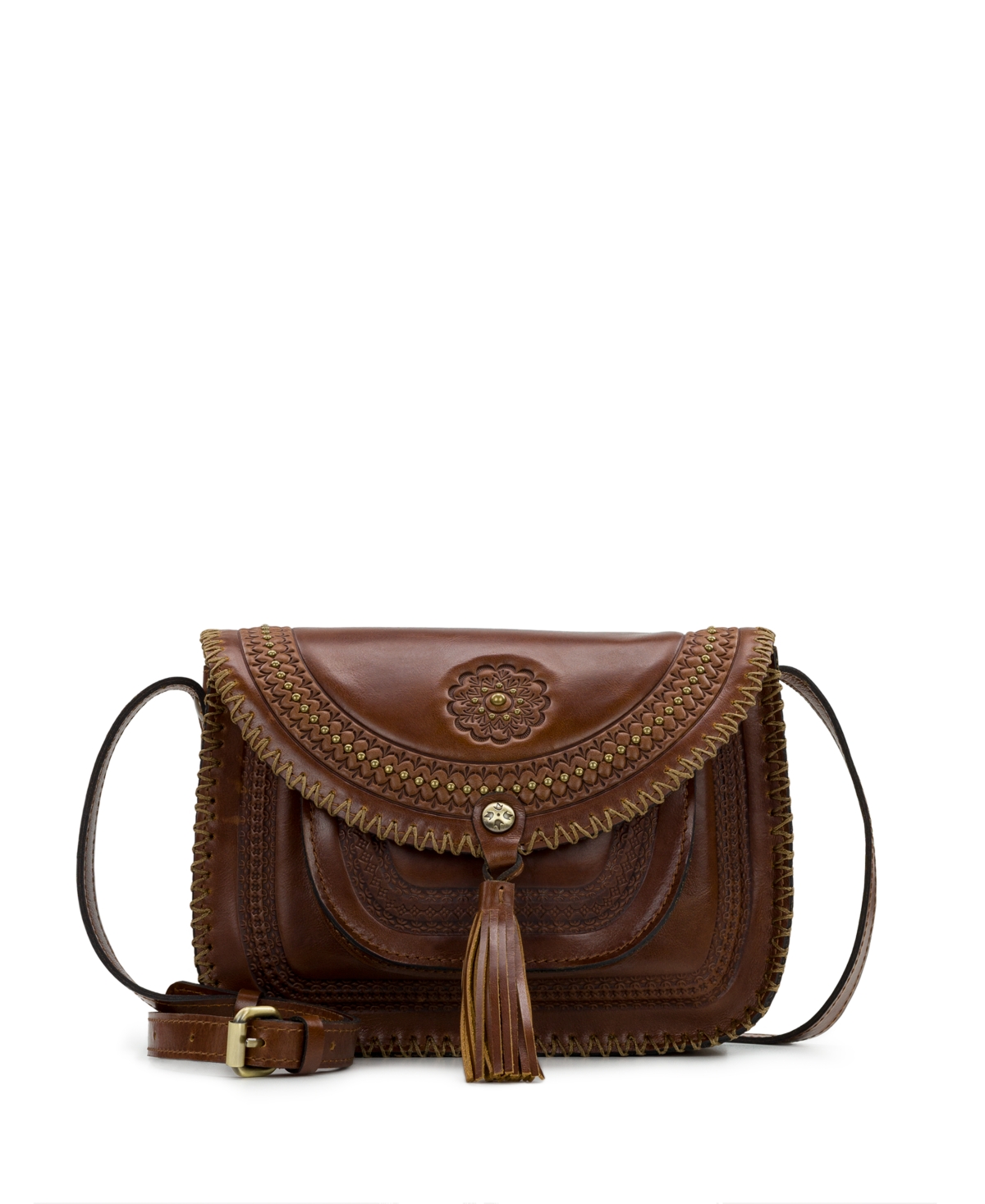 Patricia Nash Marisa Woven Flap Crossbody