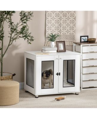 Beautiful view of Small Dog Crate With Robe Doors