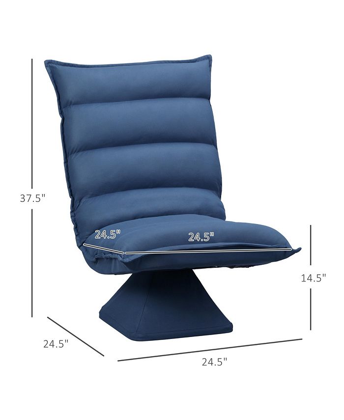 Swivel floor chair