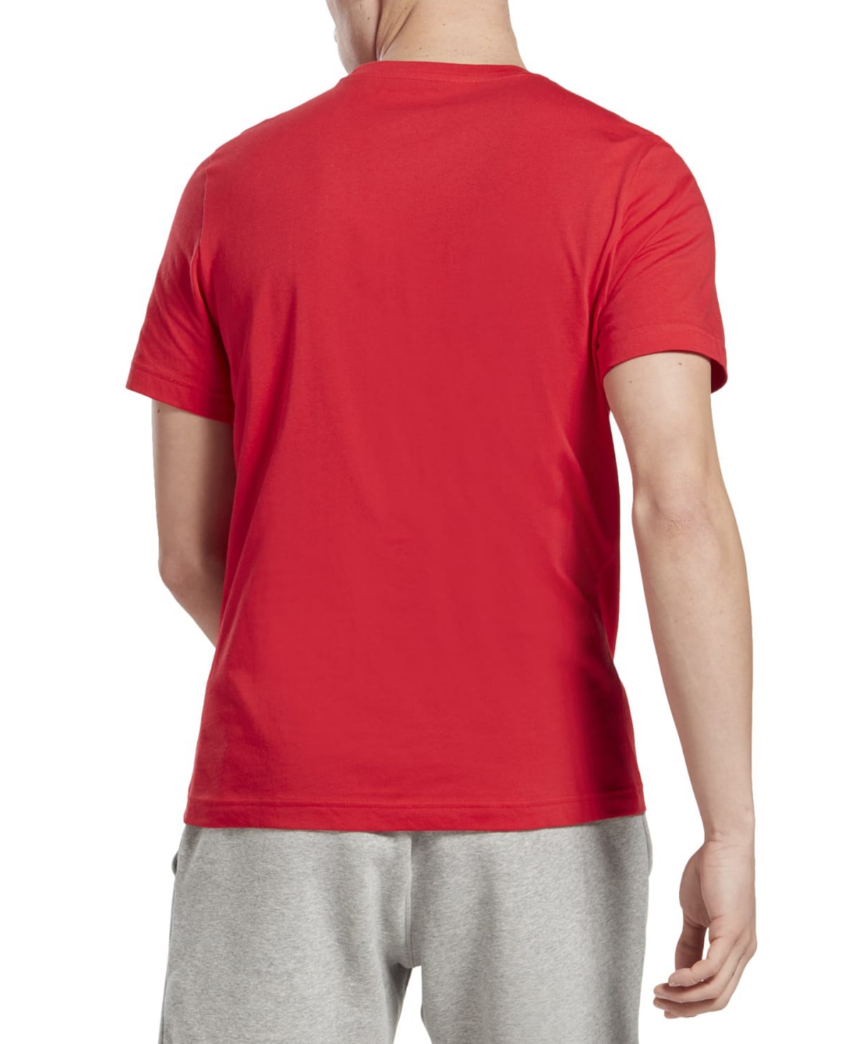 Reebok Men's Slim-Fit Identity Big Logo Short-Sleeve T-Shirt