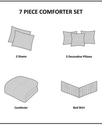 Vienna 7-Pc. Comforter Set, Queen