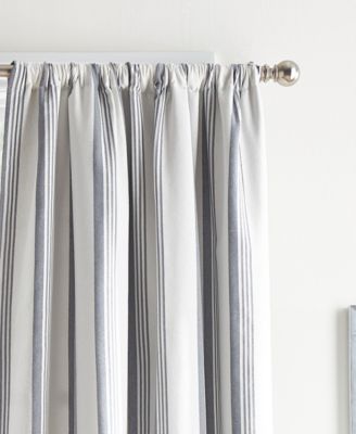 Tommy Hilfiger Home Tommy Hilfiger Bold Stripe Pole Top Blackout 2-Piece Curtain Panel Collection