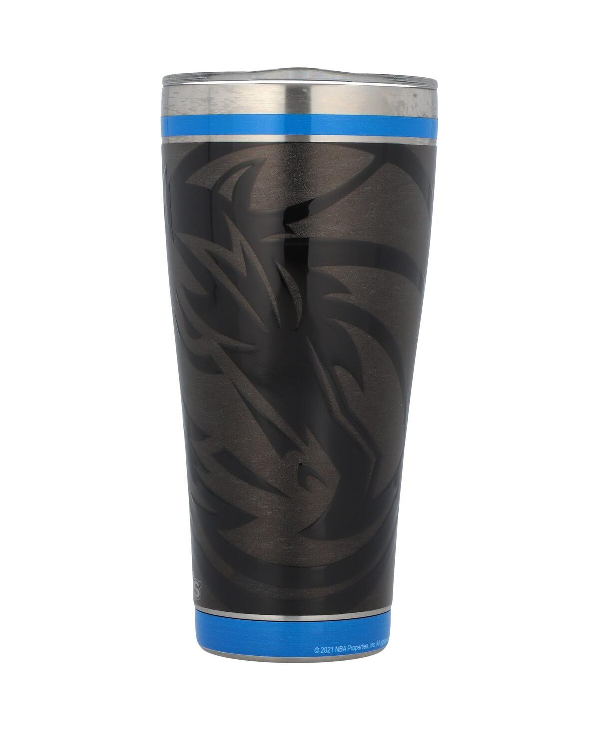Tervis Tumbler Dallas Mavericks 30 oz Blackout Stainless Steel Tumbler In Black